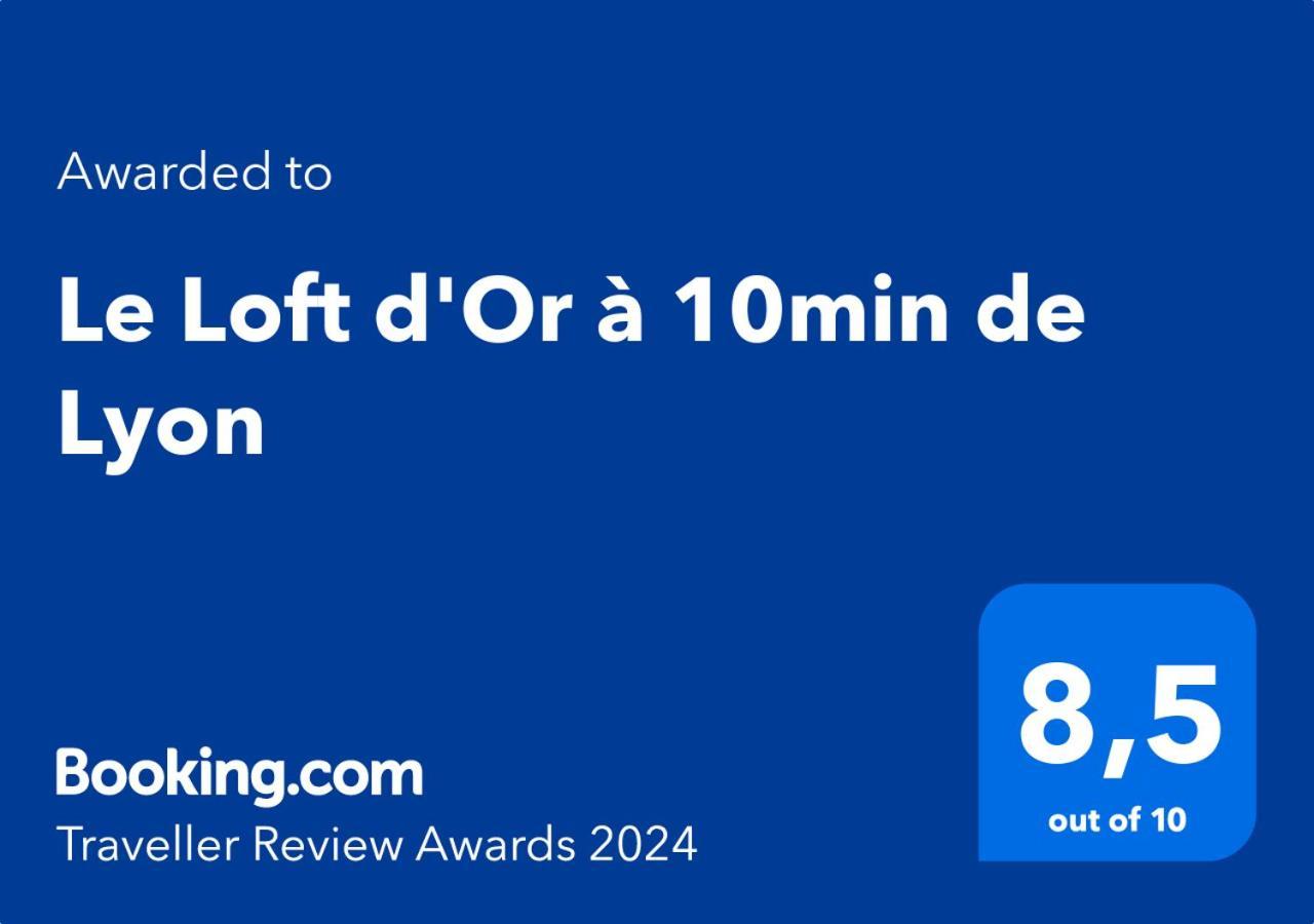 Le Loft D'Or A 10Min De Lyon Apartment Шампан-о-Мон-д'Ор Екстериор снимка